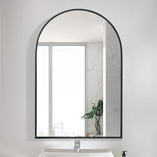 Metal Arch Wall Mirror